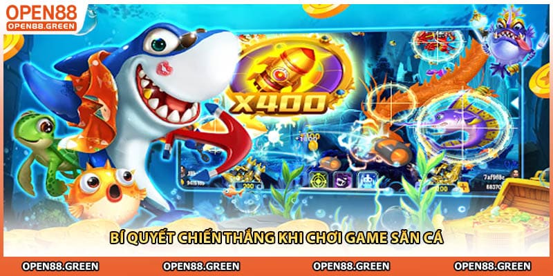 Bí quyết chiến thắng khi chơi game săn cá